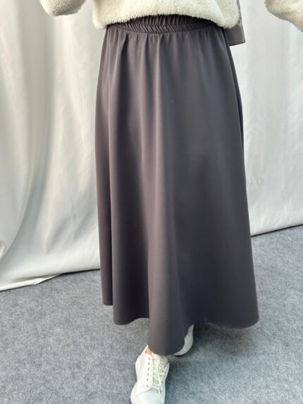 Kloş Etek Gri